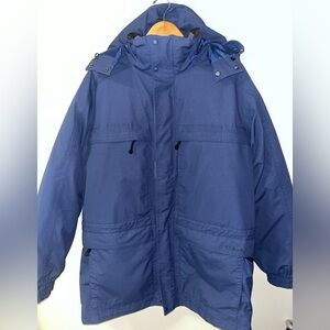 2 in 1 L.L. Bean Gortex Maine Warden Down Jacket/Parka~Men’s Large~Awesome Cndt!